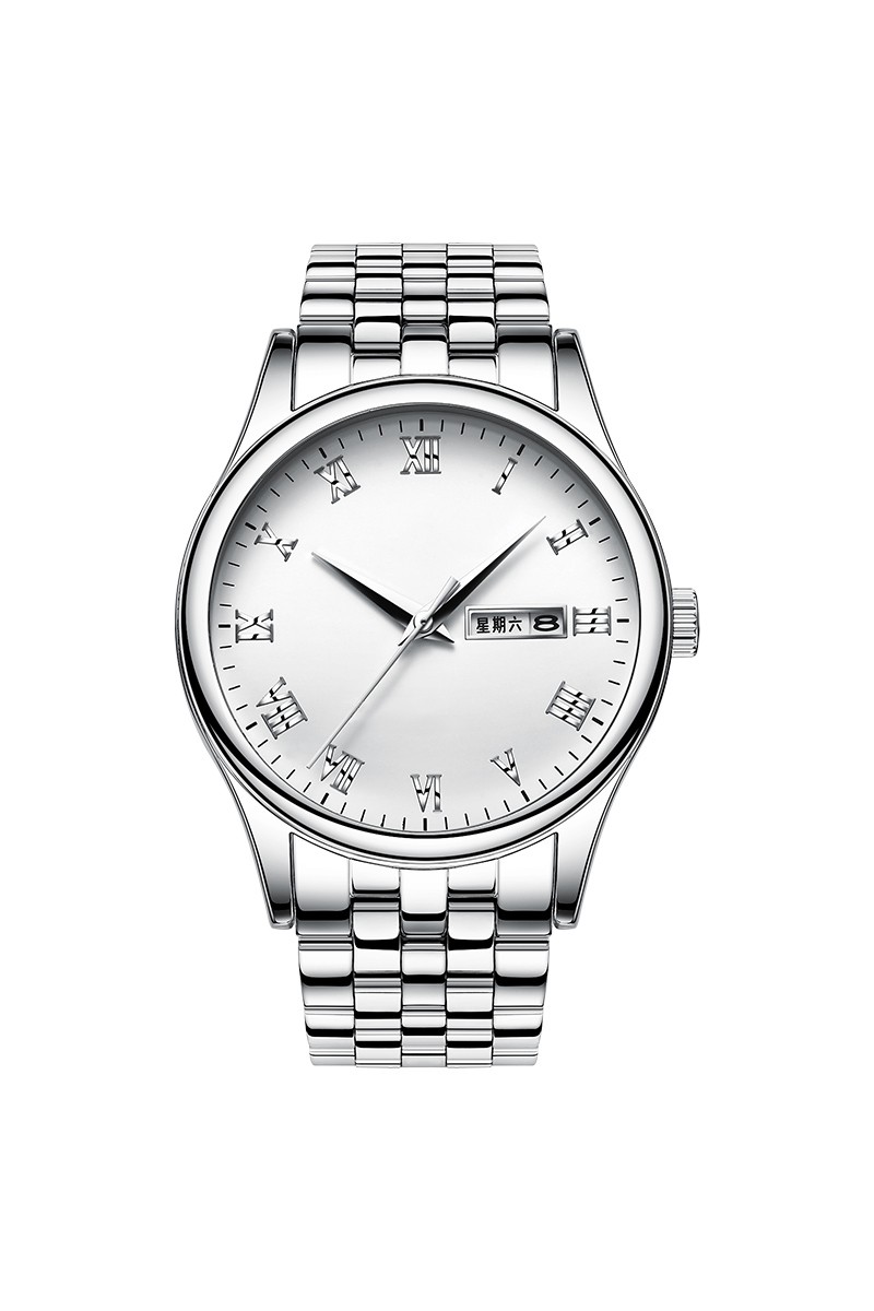 Gold Diamond Quartz Waterproof Luminous Business Men's Watch